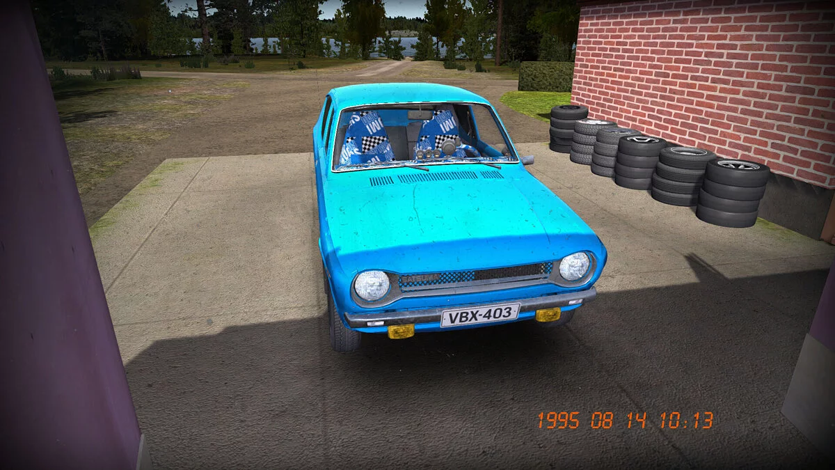 My Summer Car — The plot is untouched, there are 50,000 marks, the car is partially pumped up