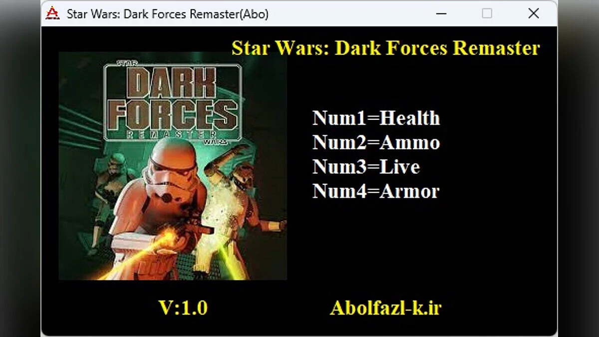 Star Wars: Dark Forces Remaster — Trainer (+4) [1.0]