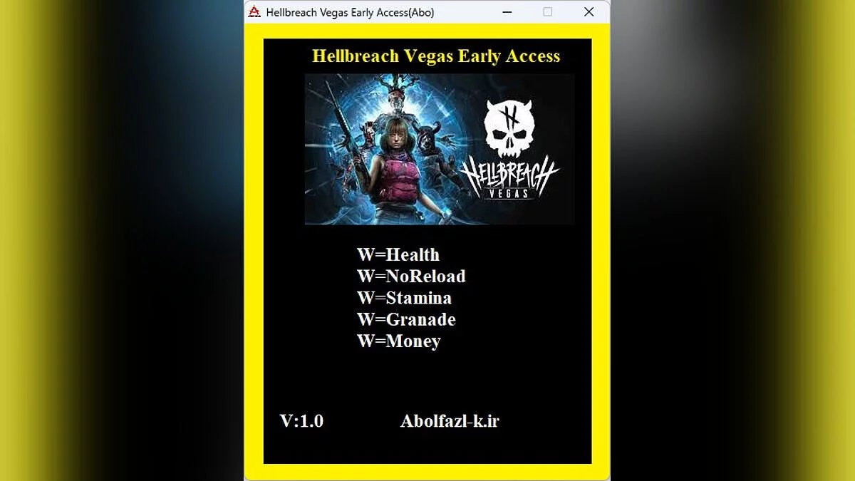 Hellbreach: Vegas — Trainer (+5) [1.0]