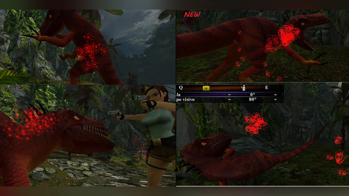 Tomb Raider 1-3 Remastered — Улучшение огня и крови