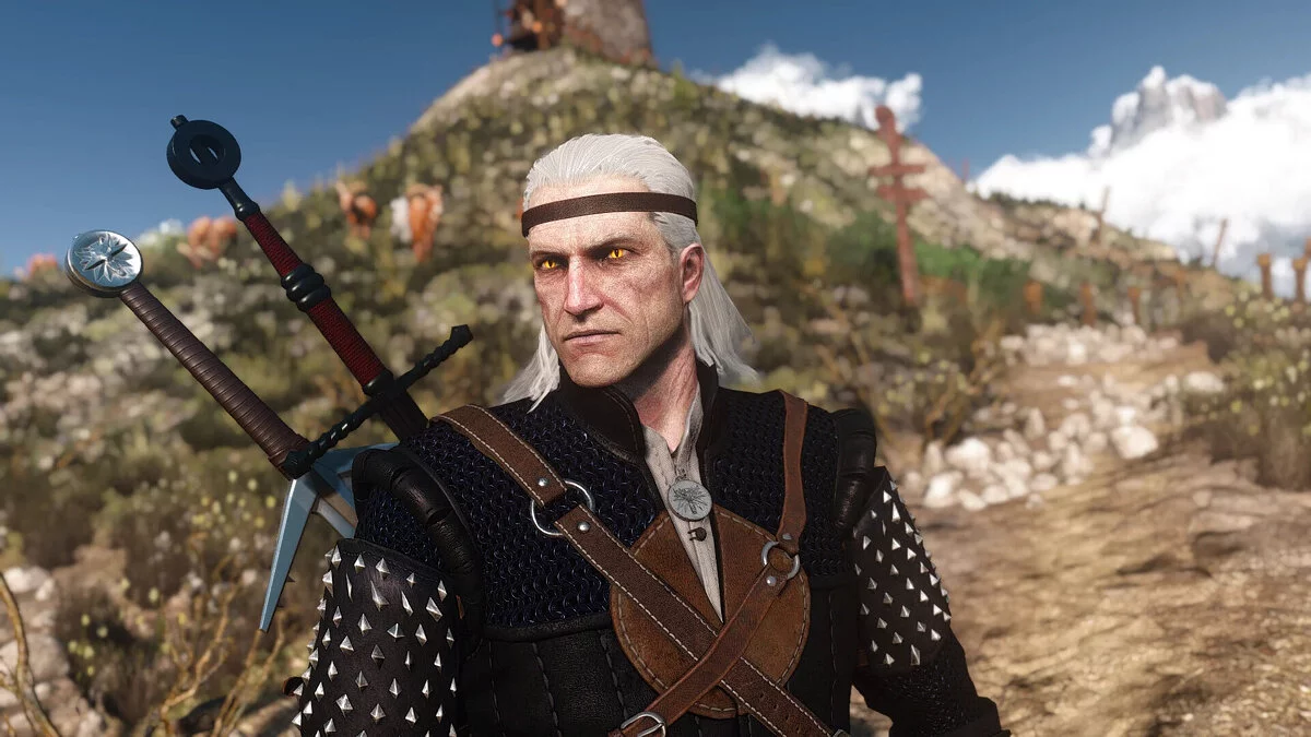 The Witcher 3: Wild Hunt - Complete Edition — Peinado de diadema mejorado