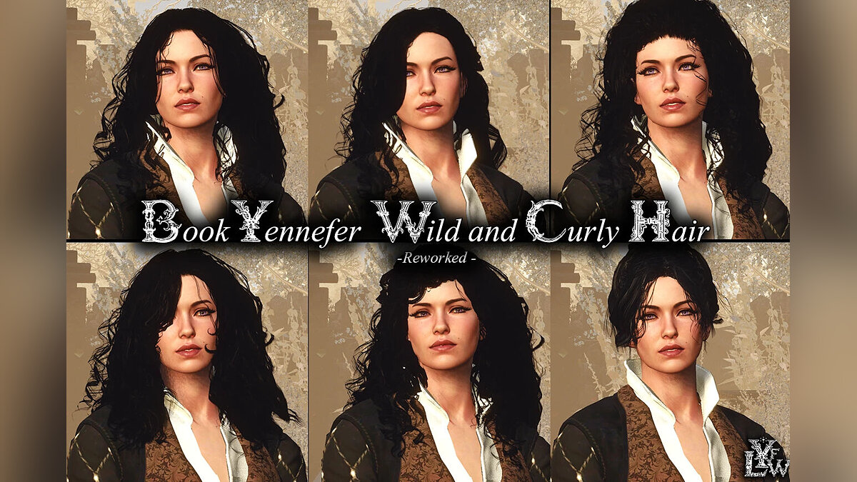 The Witcher 3: Wild Hunt - Complete Edition — Yennefer's hair is like in the books