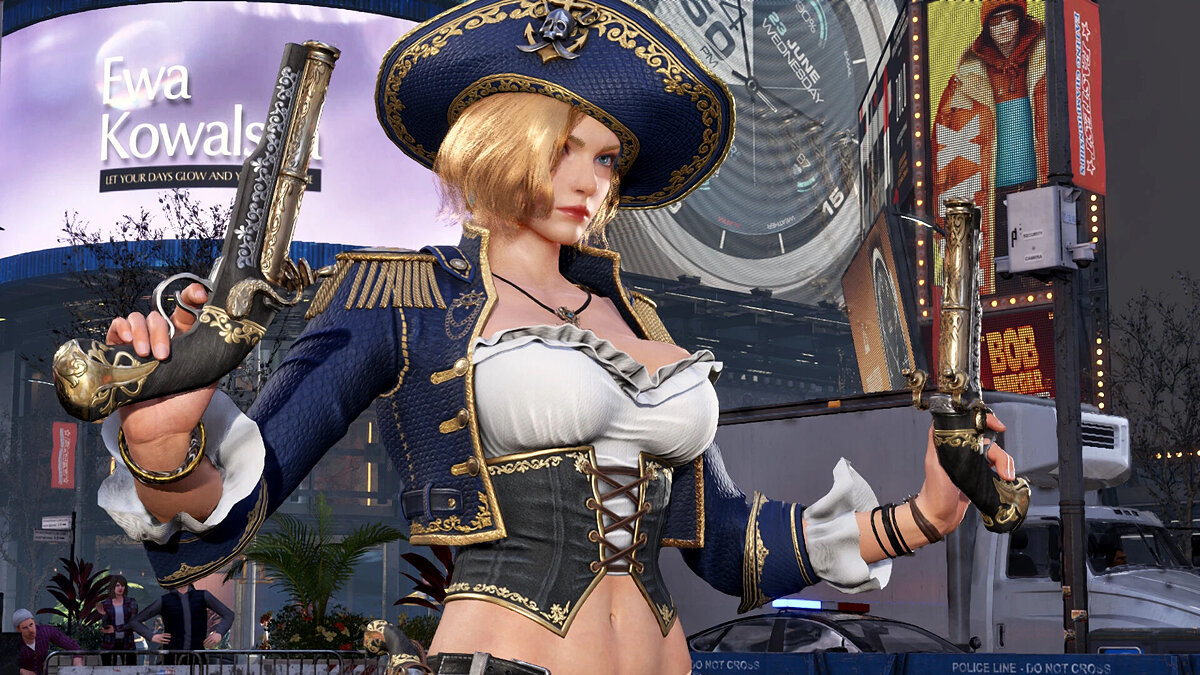 Tekken 8 — Women's pirate costumes