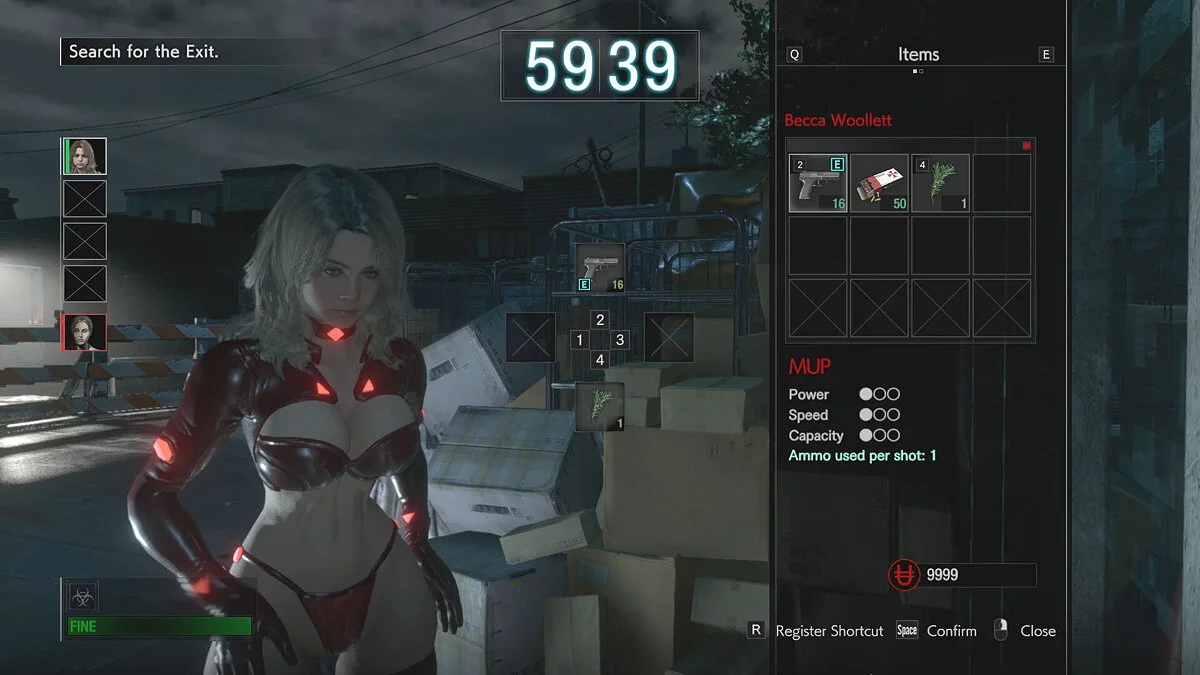 Resident Evil: Resistance — Kadın Güç Kostümü