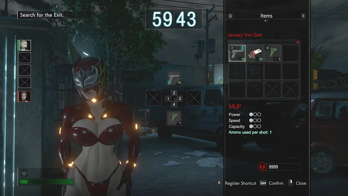 Resident Evil: Resistance — Kadın Güç Kostümü