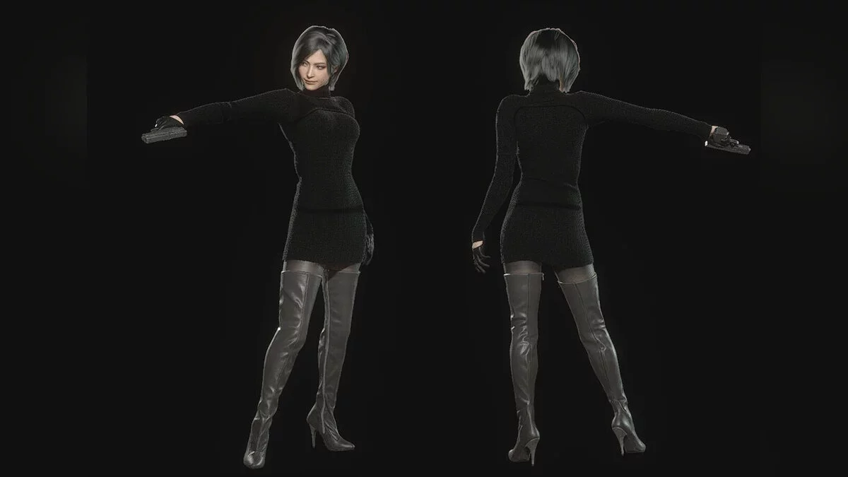 Resident Evil 4 Remake: Separate Ways — Ада в чорному