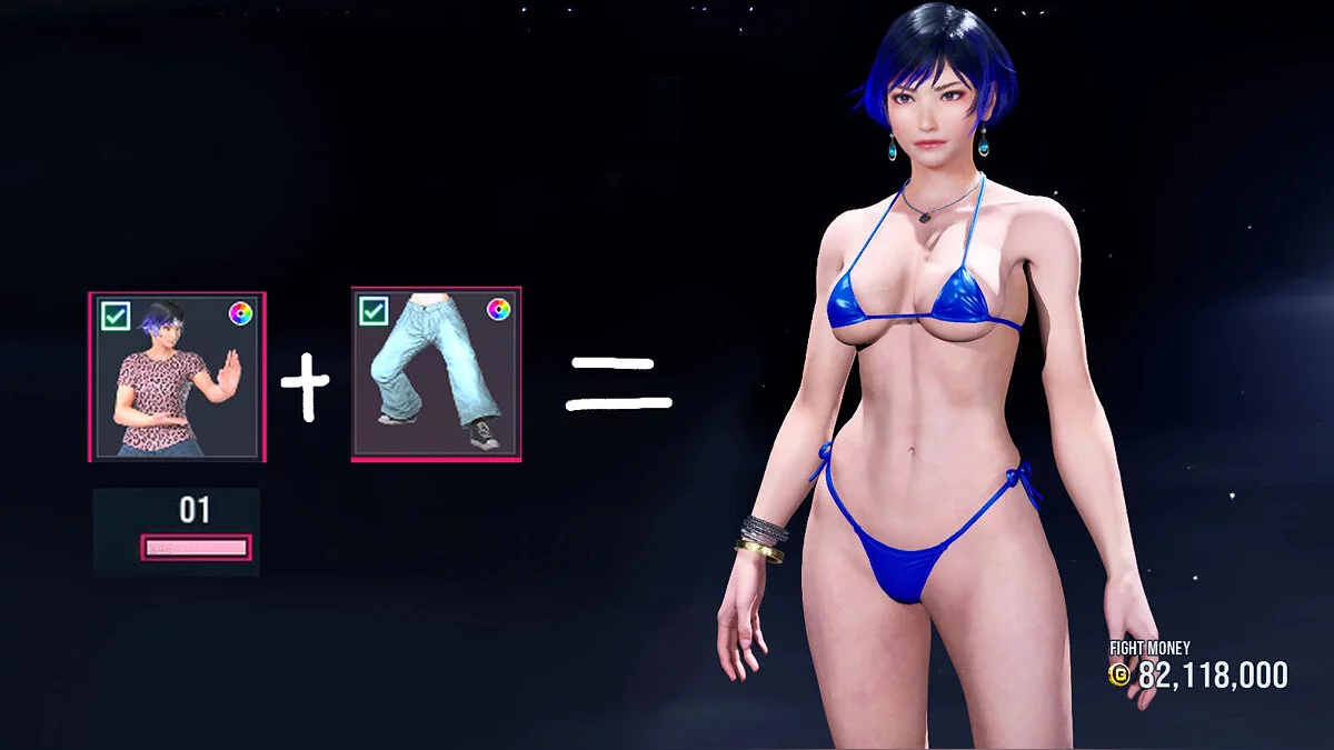 Tekken 8 — Bikinis for all women