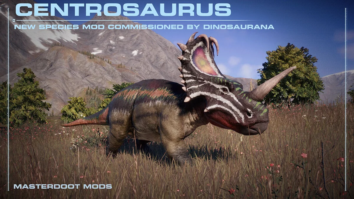 Jurassic World Evolution 2 — Centrosaurus - a new species