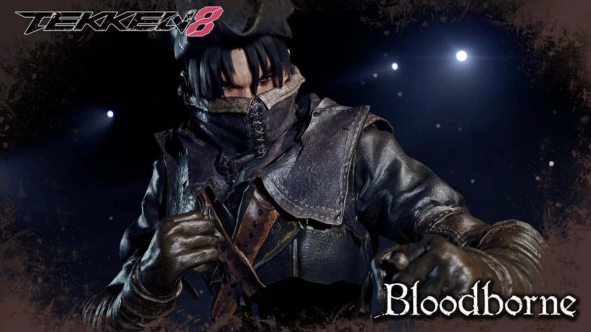 Tekken 8 — Genio con traje del juego Bloodborne.