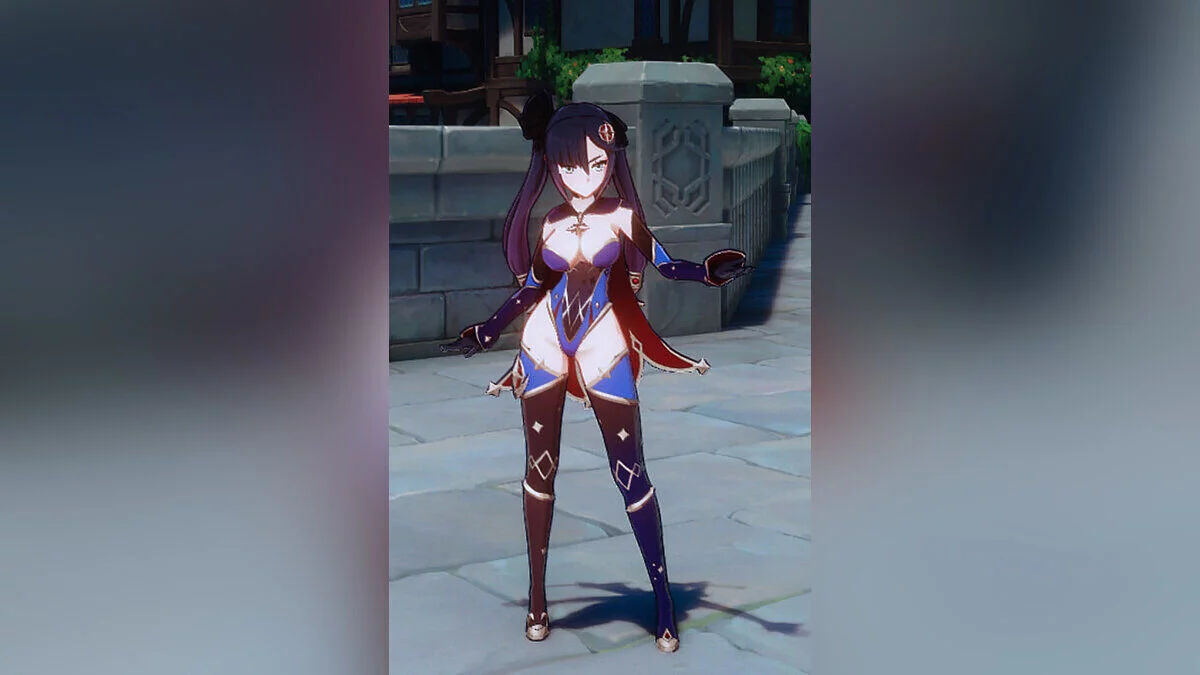 Genshin Impact — Блакитна магічна дівчина Мона