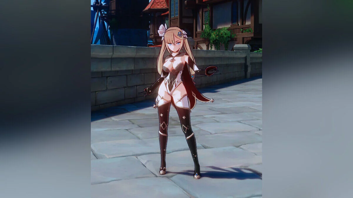 Genshin Impact — Блакитна магічна дівчина Мона