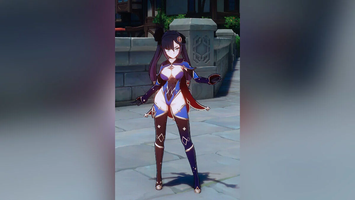 Genshin Impact — Блакитна магічна дівчина Мона