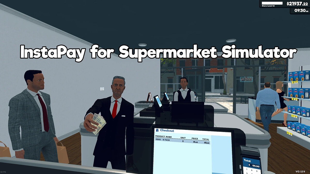 Supermarket Simulator — InstaPay