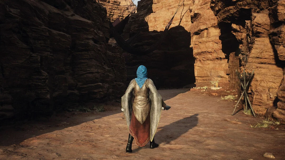 Dragon&#039;s Dogma 2 — Kırmızı Kumaşlı Elf Kıyafeti