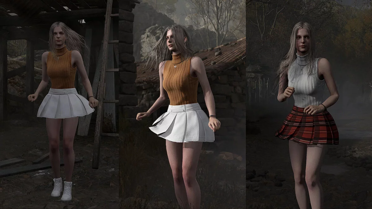 Resident Evil 4 Remake: Separate Ways — Works in a mini-skirt