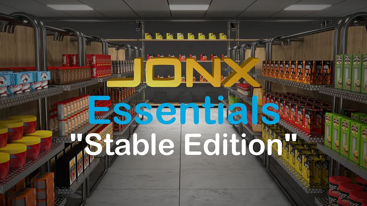 Supermarket Simulator — Jonx Essentials (versión estable)