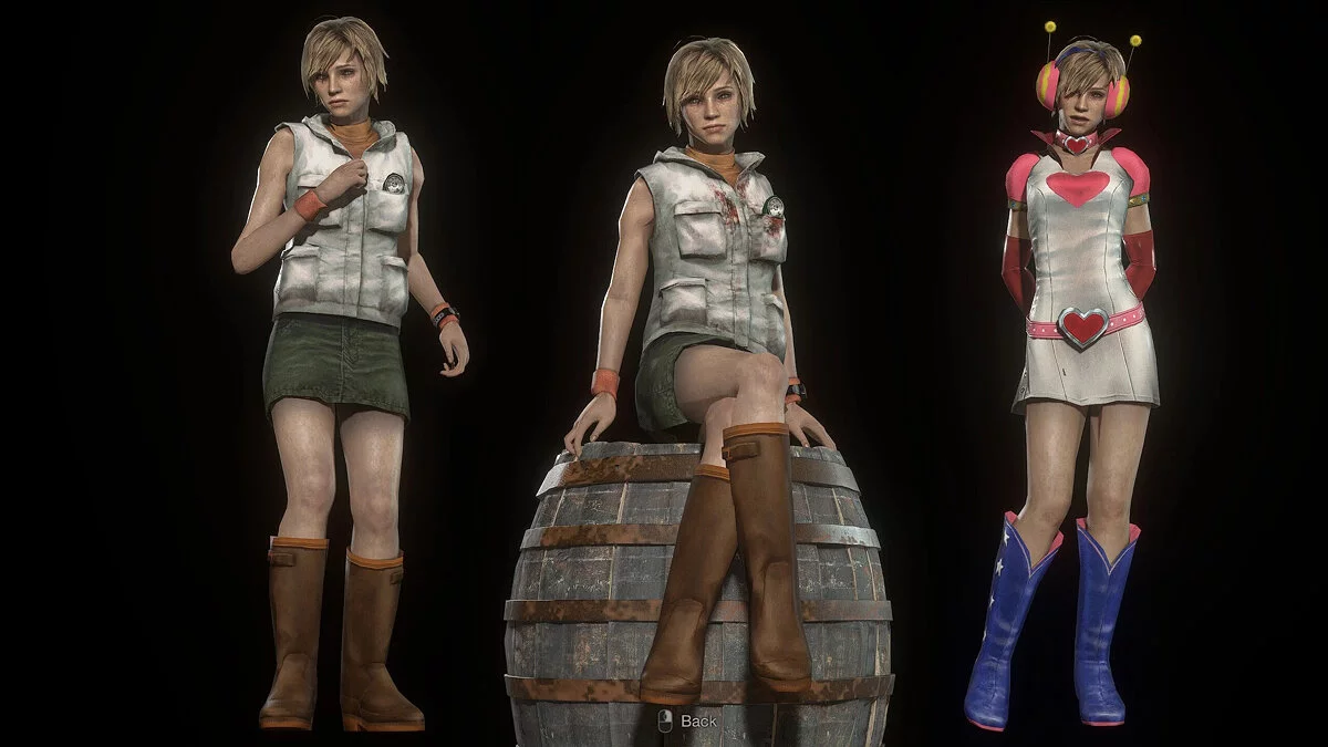 Resident Evil 4 Remake (2023) — Heather Mason instead of Ashley