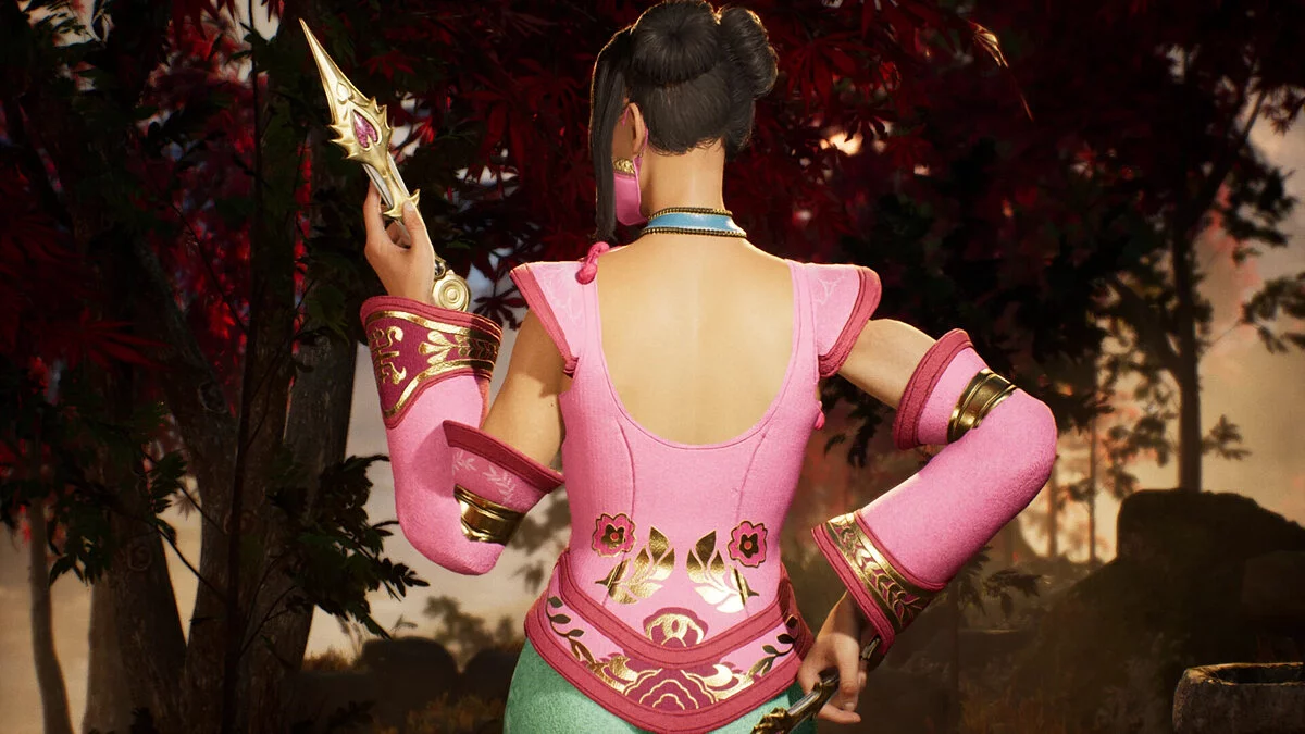 Mortal Kombat 1 — Китана в костюме из игры Soul Calibur 3