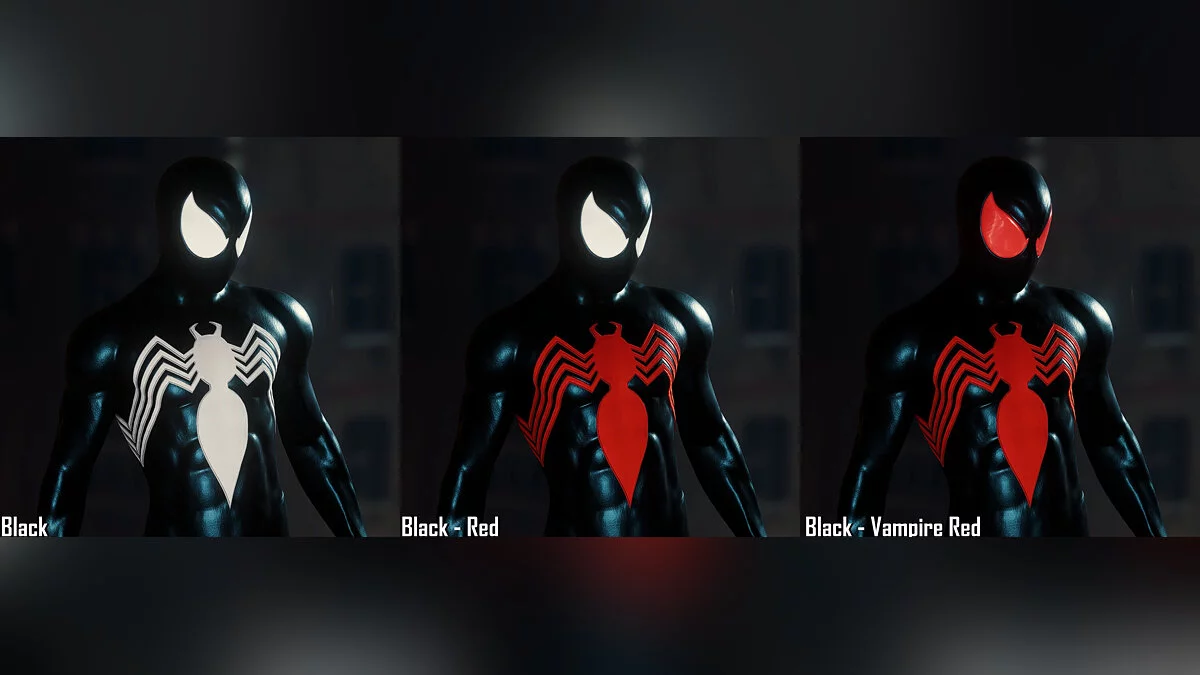 Marvel's Spider-Man Remastered — Классический черный костюм