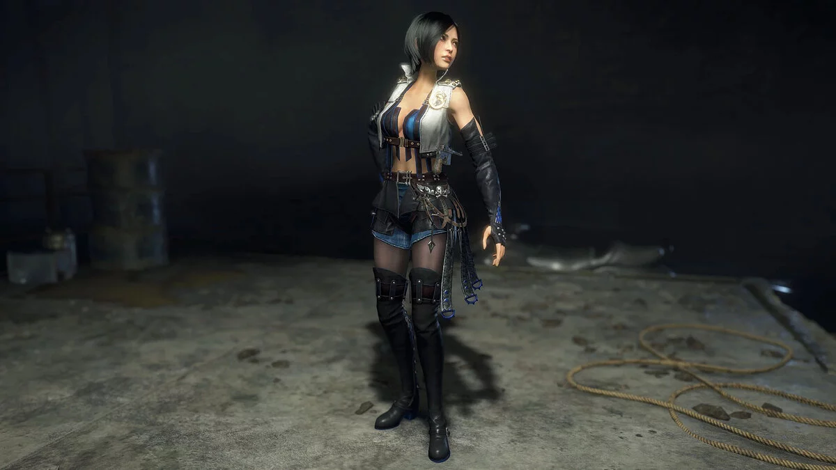 Resident Evil 4 Remake: Separate Ways — Леди из игры Devil May Cry 5