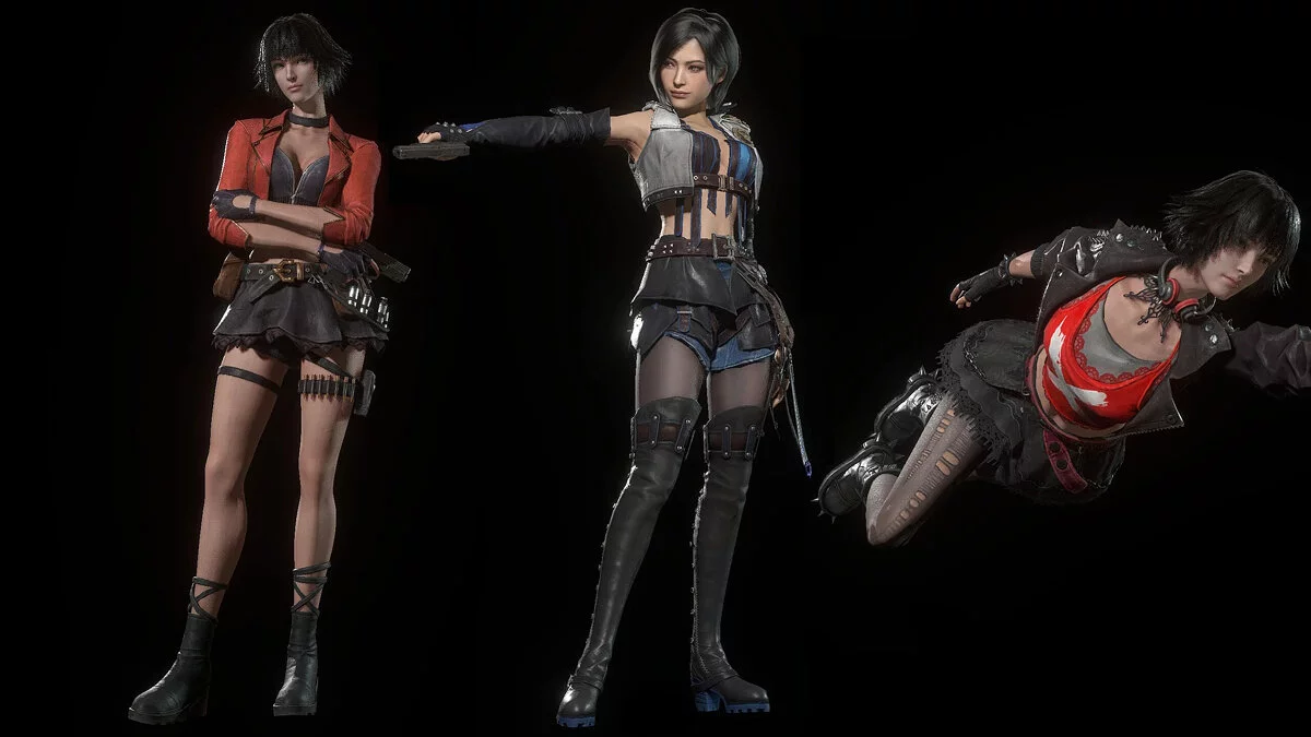 Resident Evil 4 Remake: Separate Ways — Lady from the game Devil May Cry 5