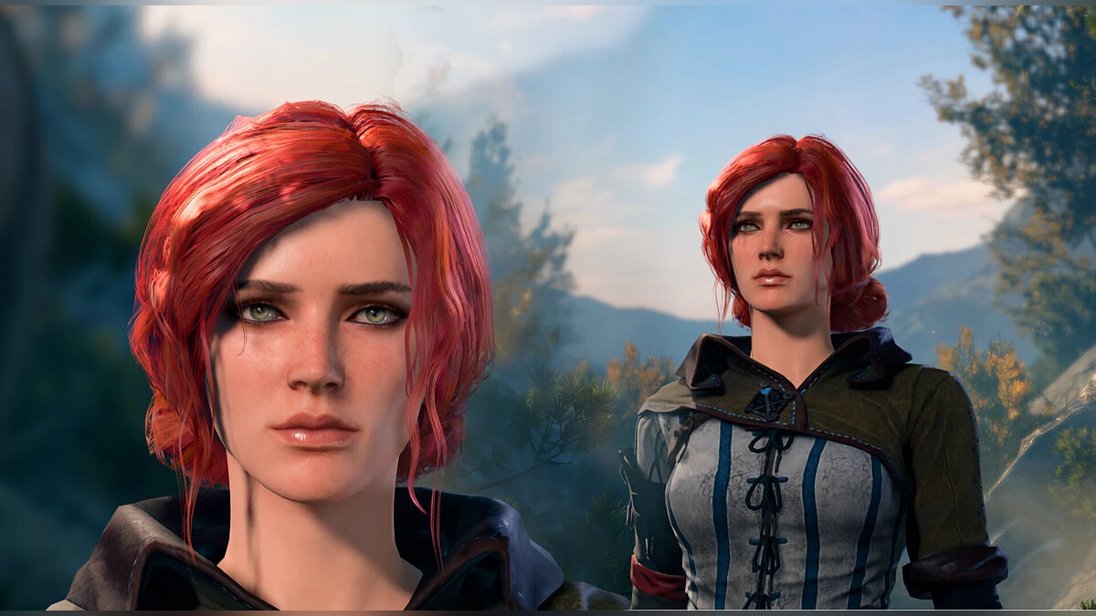 Baldur&#039;s Gate 3 — Faces of characters from the game Witcher 3