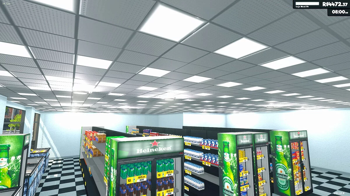 Supermarket Simulator — Best Ceiling Lighting