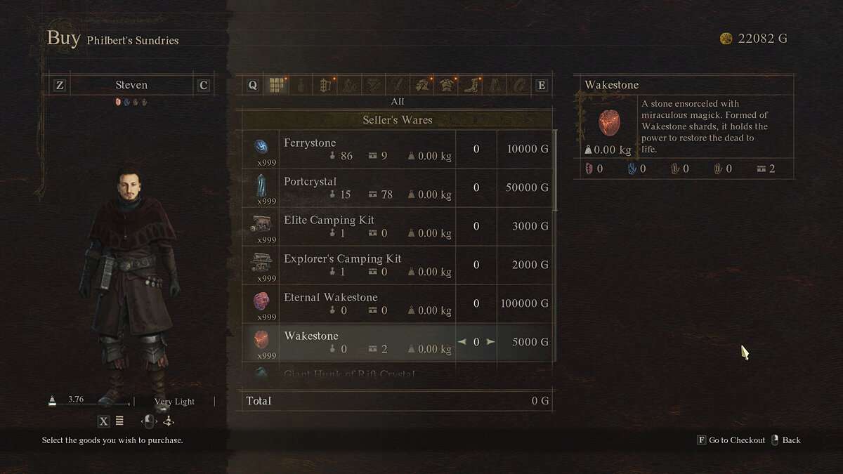 Dragon&#039;s Dogma 2 — Shop with consumables