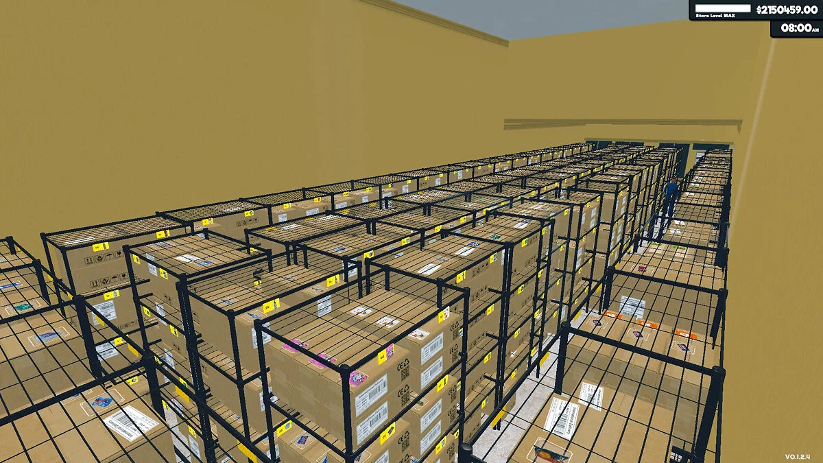 Supermarket Simulator — Оптимальне збереження