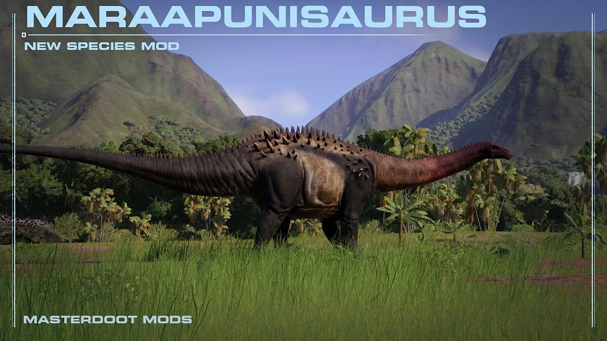 Jurassic World Evolution 2 — Maraapunisaurus - a new species