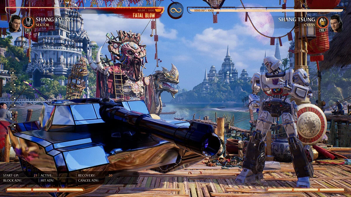 Mortal Kombat 1 — Megatron - Shang Tsung