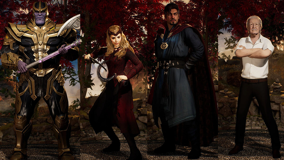 Mortal Kombat 1 — Avengers and friends