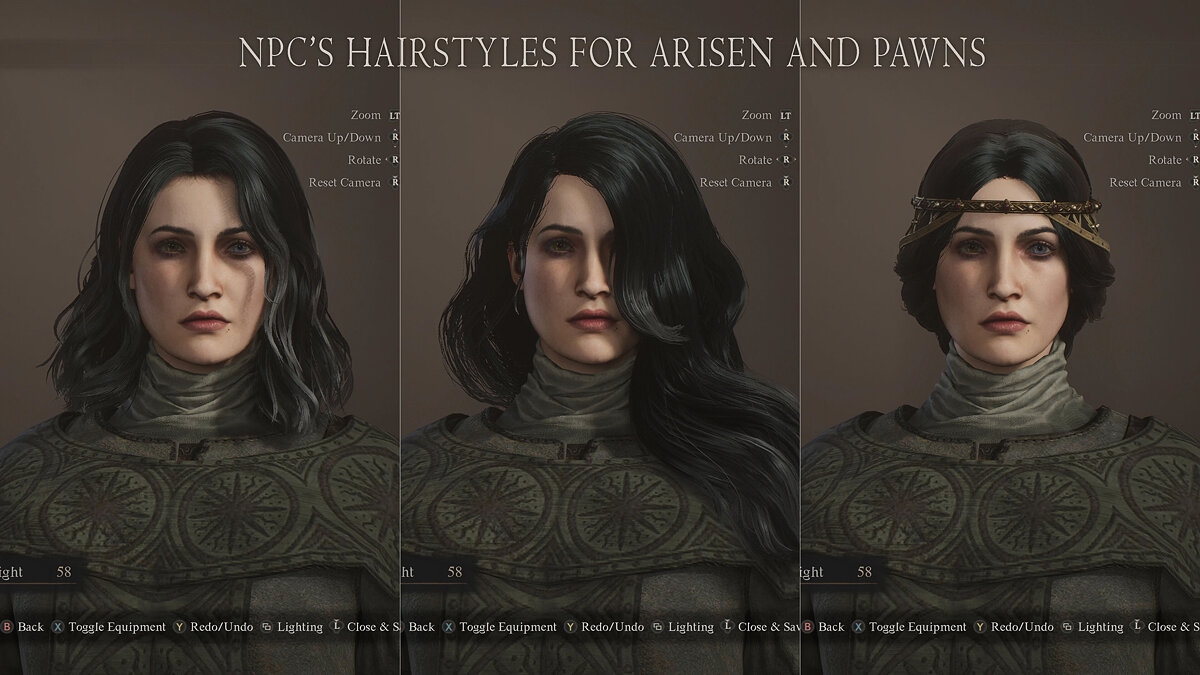 Dragon&#039;s Dogma 2 — Hairstyle set