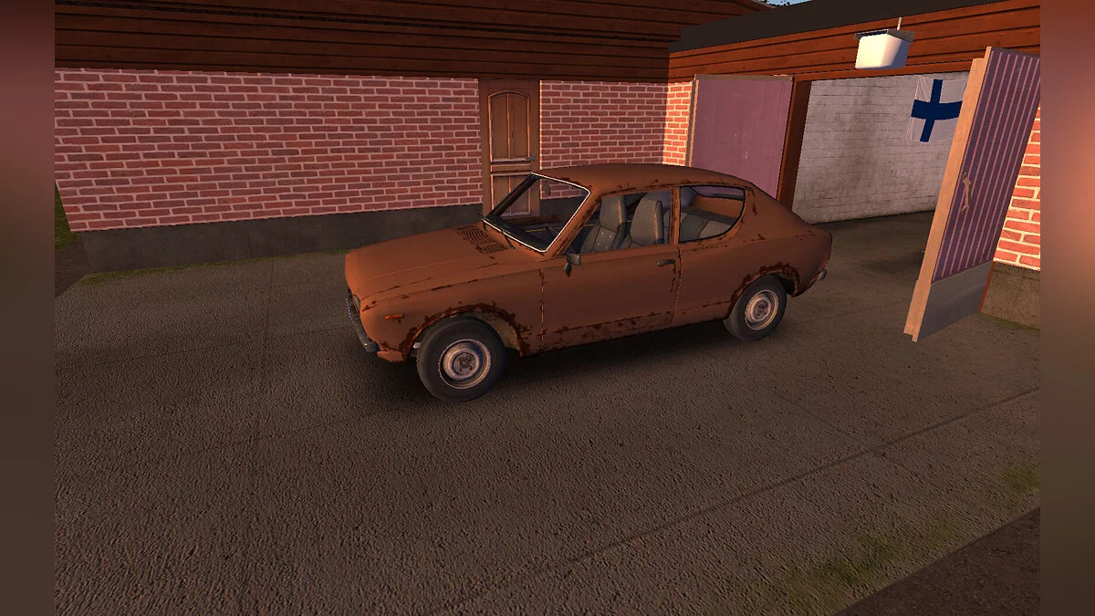 My Summer Car — Tuned Satsuma stock, got the keys to Ferndale