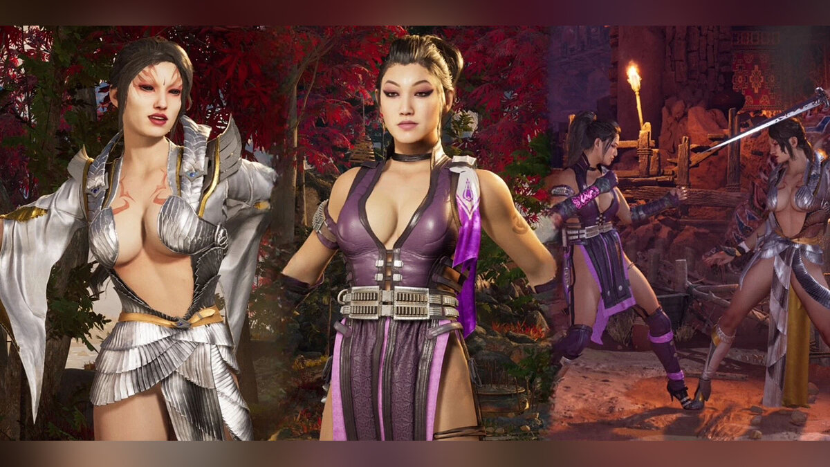 Mortal Kombat 1 — Bodysuits for Li Mei and Ashra