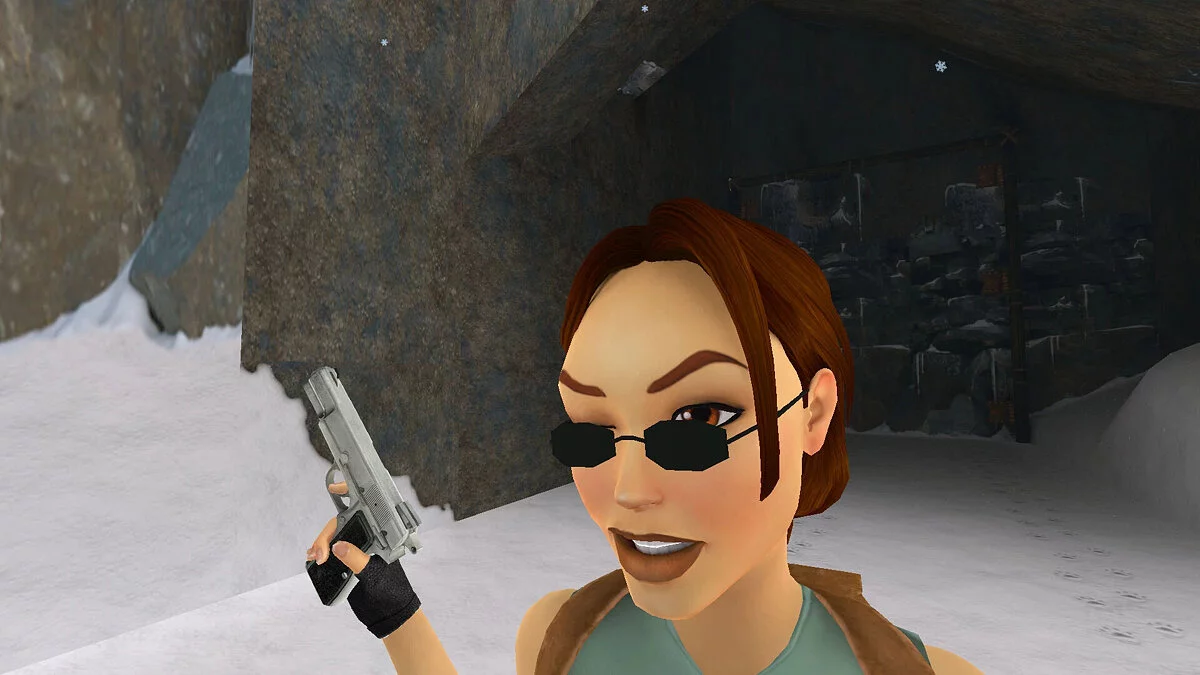 Tomb Raider 1-3 Remastered — Gafas del juego Angel of Darkness.