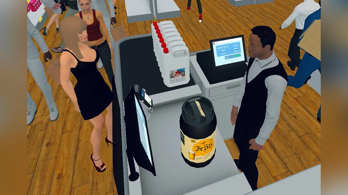 Supermarket Simulator — Wholesale customers