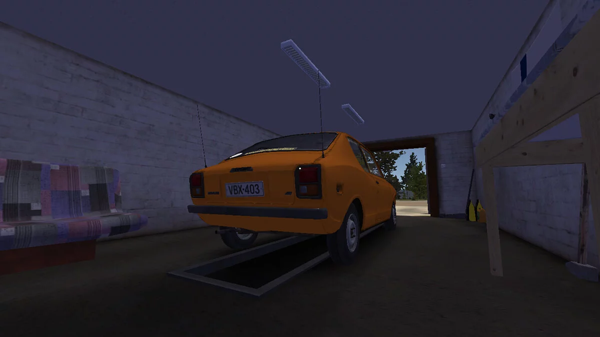 My Summer Car — Turuncu Satsuma, 9999999k para, yarı stok