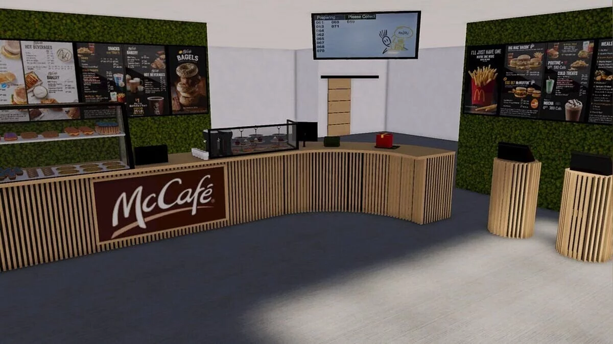 House Flipper 2 — Ресторан «Макдоналдс»