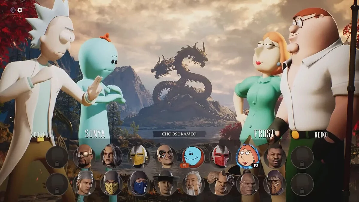 Mortal Kombat 1 — Rick ve Morty, Griffin'lere Karşı