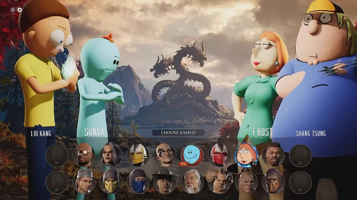 Mortal Kombat 1 — Rick ve Morty, Griffin'lere Karşı