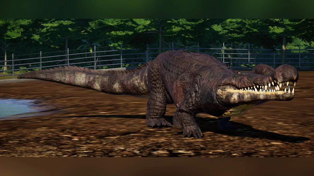 Jurassic World Evolution — Sarcosuchus (new species)