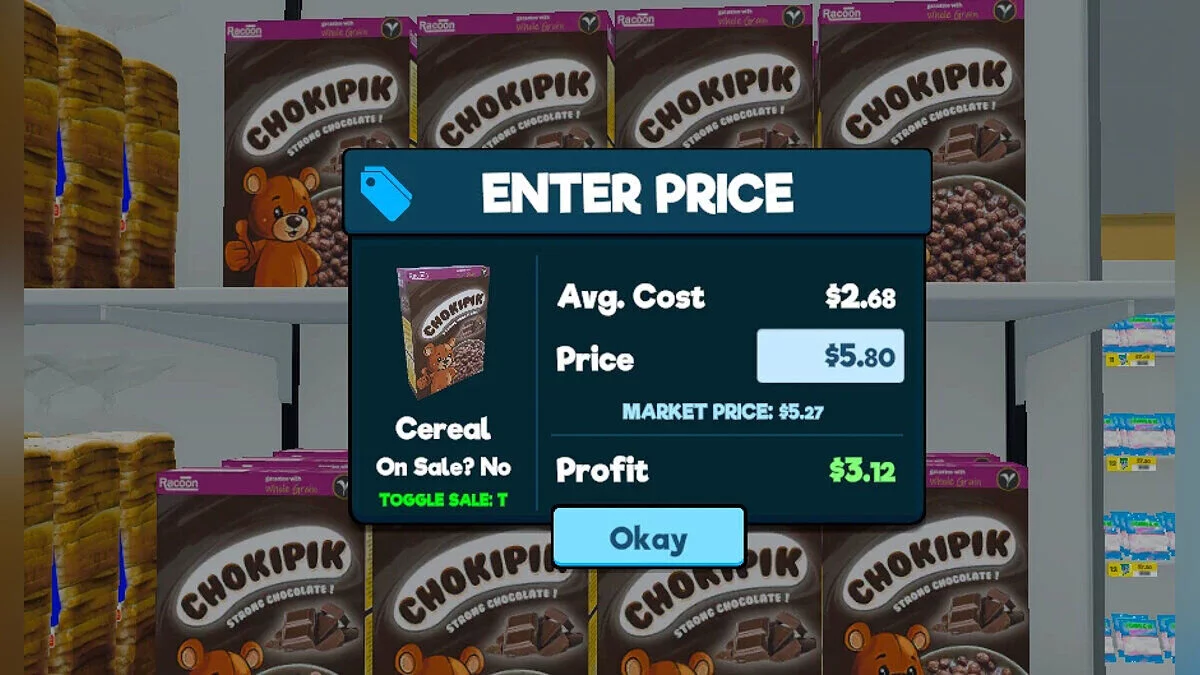 Supermarket Simulator — İndirimler ve Satışlar