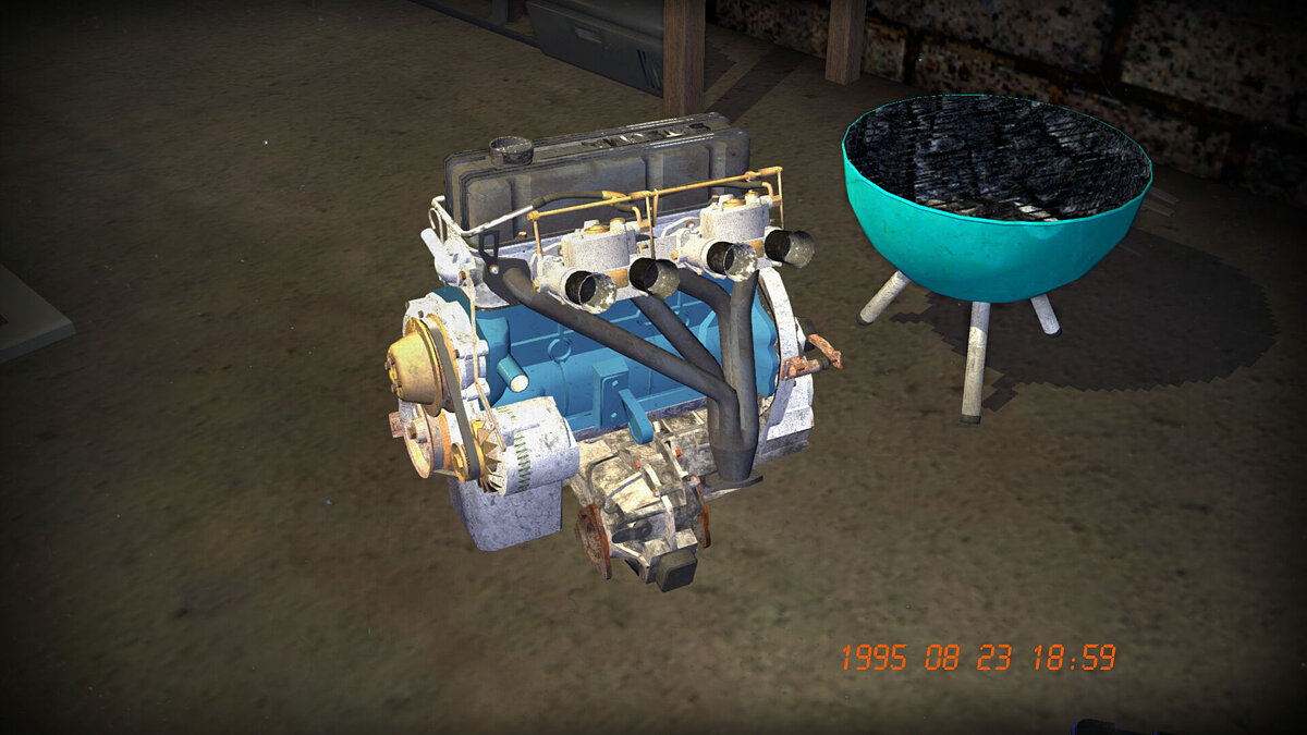 My Summer Car — New engine assembled, 9999999 stamps available