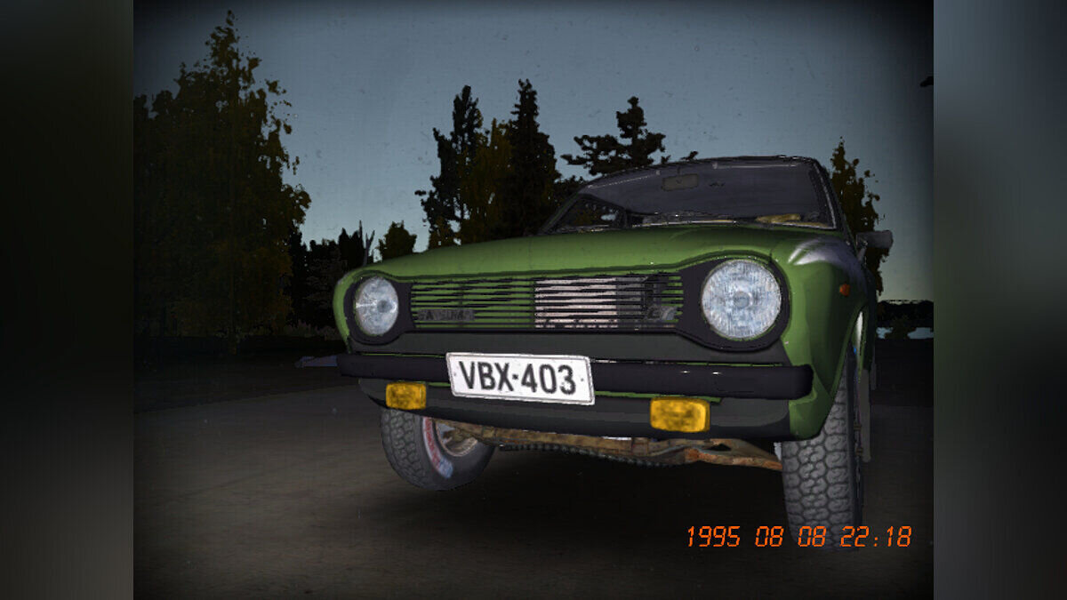 My Summer Car — Assembled Satsuma GT with Suski on the plot