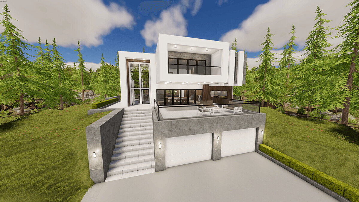 House Flipper 2 — Modern mansion