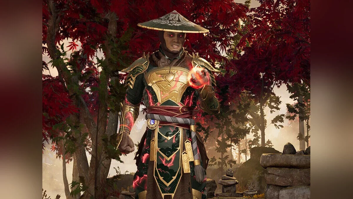 Mortal Kombat 1 — Dark Raiden del juego Mortal Kombat 11