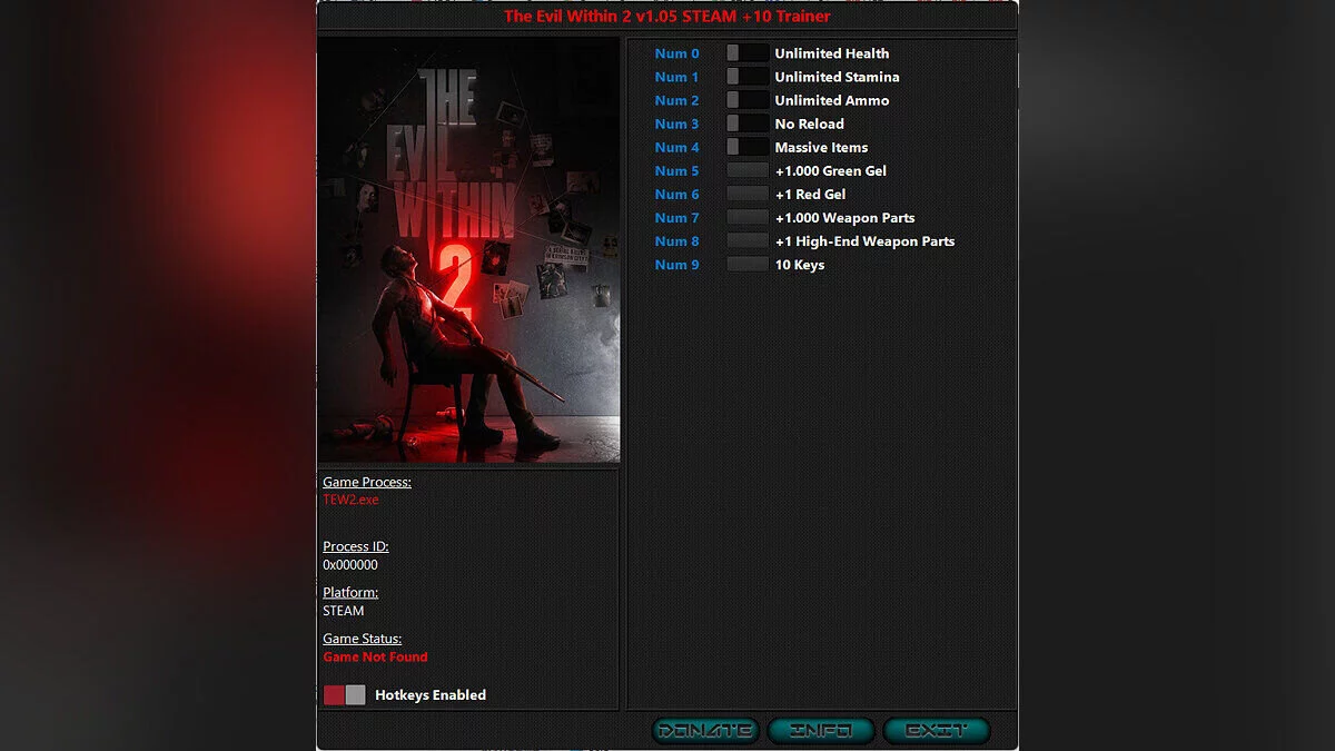 The Evil Within 2 — Trainer (+10) [1.0.5]