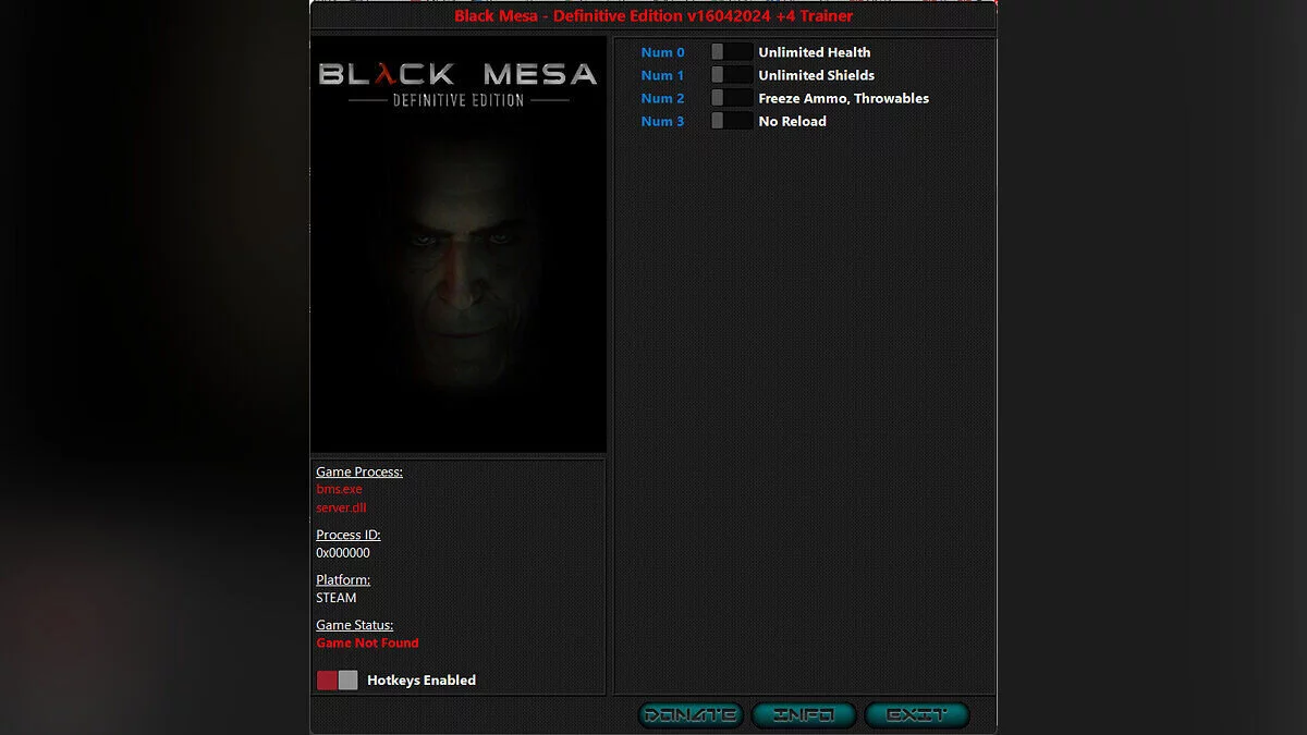 Black Mesa — Trainer (+4) [UPD: 04/16/2024] — Definitive Edition