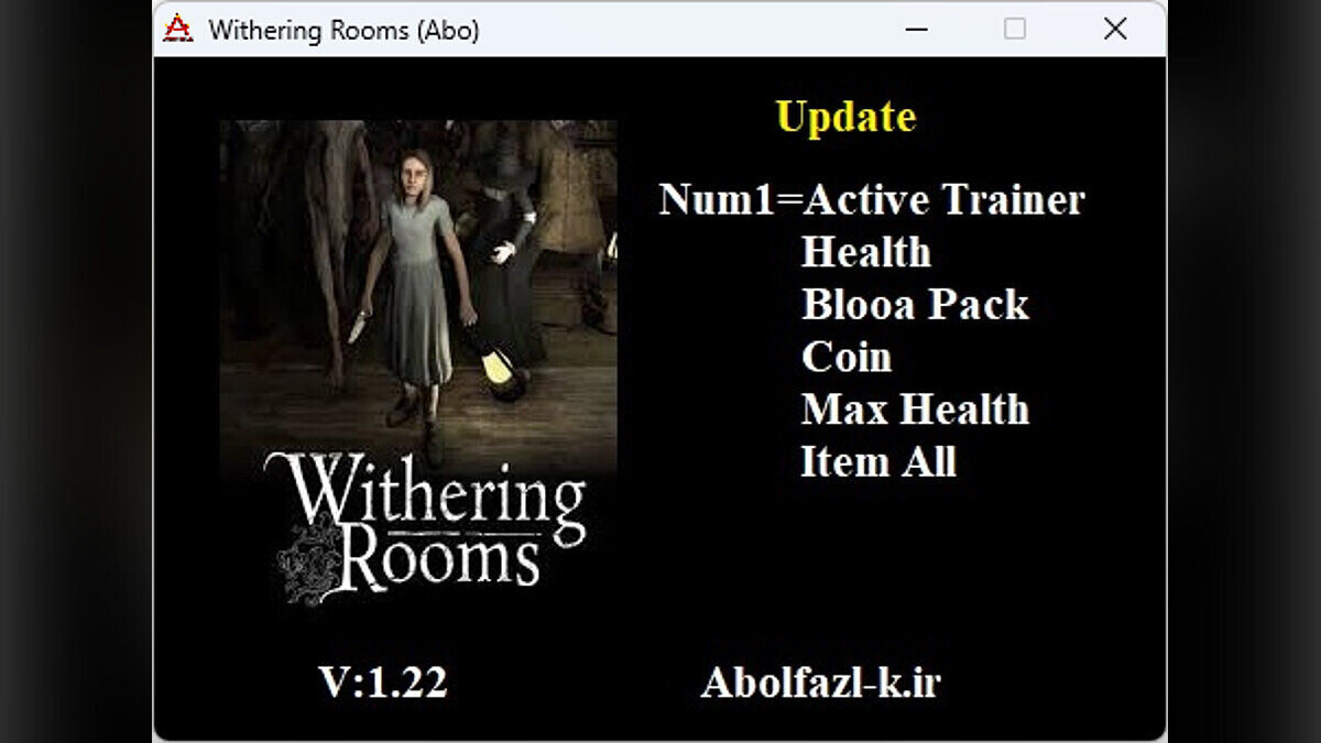 Withering Rooms — Trainer (+5) [1.22: Fixed]